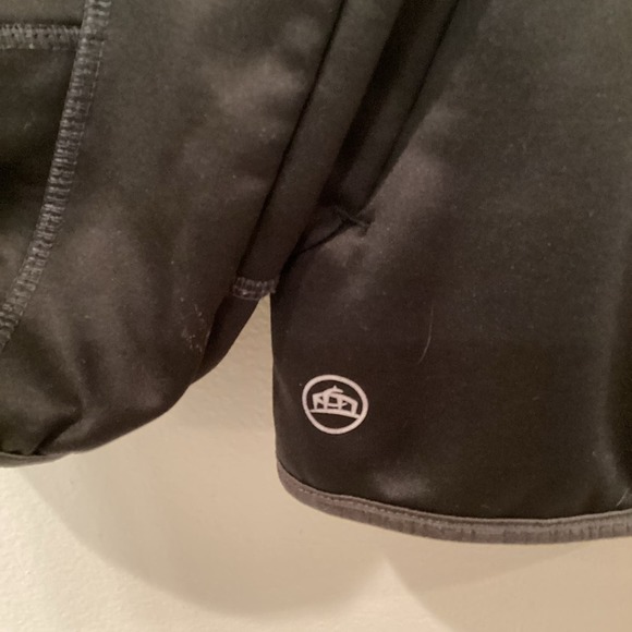 Stormtech Men’s Black Large Fleece Lined Jacket Gently Used with logo “Fleur” - Picture 4 of 7